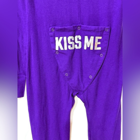 PINK Victoria's Secret “Gimme Sugar” Thermal Jane Style Onesie Jumpsuit PJ’s - Picture 9 of 13